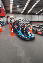 Supa Karts Individual Grand Prix Race Start